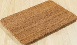 HOME Coir Doormat - 40 x 60cm - Natural
